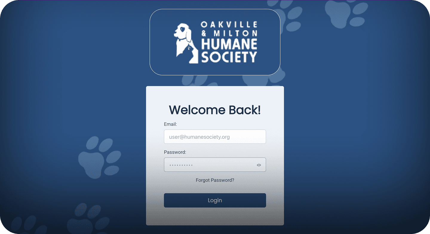 Building a tablet-first web app for a non-profit animal shelter to vet and connect volunteers to animals